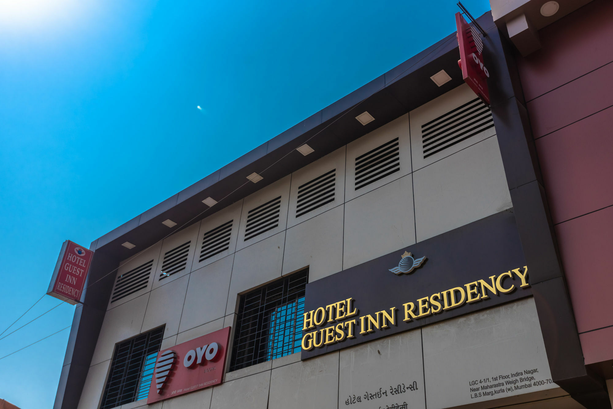 Hotel Guestinn Residency Мумбаи Экстерьер фото